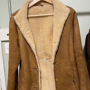 Chic Genuine Sheepskin Shearling Coat!